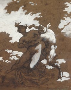 Satyr und Nymphe